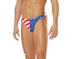 Stars and stripes thong