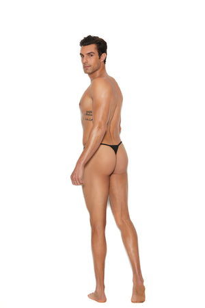 Elegant Moments Mens G-string Pouch With T Back